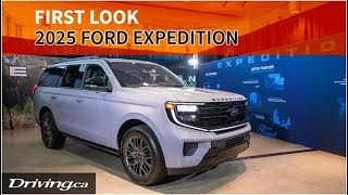 2025 Ford Expedition  First Look  Drivingca [upl. by Rabah]