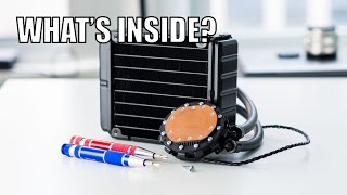 Whats Inside a CPU Liquid Cooler Closed Loop Teardown [upl. by Tebor]