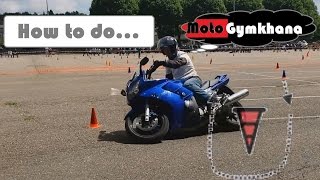 How to do Moto Gymkhana what is it and rules  English version [upl. by Ahtelrac]