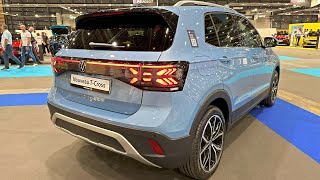 New 2024 Volkswagen TCROSS Facelift Style  Visual Review Exterior Interior amp Boot [upl. by Elfont]