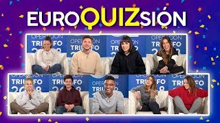 ¿Qué saben sobre EUROVISIÓN  EuroQUIZsión  OT 2018 [upl. by Nevaeh]