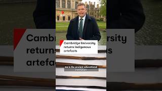 Cambridge University returns Indigenous artefacts [upl. by Gabrila]