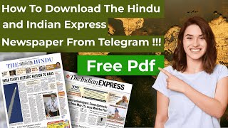 How To Download The Hindu amp Indian Express Newspaper PDF Free  The Hindu Today  thehindutoday [upl. by Grose]