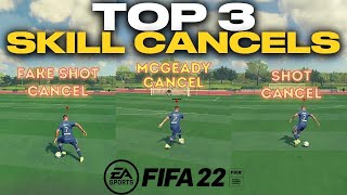 FIFA 22 BEST SKILL MOVE CANCELS FT MCGEADY SPIN CANCEL SHOT CANCEL amp FAKE SHOT CANCEL [upl. by Hagai103]