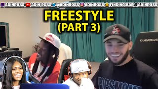 FOOLIO amp ADIN TWITCH STREAM FREESTYLE REACTION [upl. by Kus]