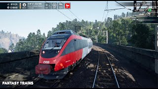 TSW4  Semmeringbahn  Full Route  All Stops [upl. by Eecyaj882]