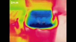 Costway Ice Maker viewed with FLIR ONE Thermal Imaging Camera [upl. by Ennad]