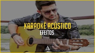 Cristiano Araújo  Efeitos  PLAYBACK COM LETRA [upl. by Yves]