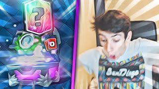 ME TOCA UNA LEGENDARIA EN EL COFRE GRATIS DEL DESAFÍO MAGO ELÉCTRICO Clash Royale [upl. by Corbin]