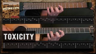 System Of A Down  Toxicity Guitar Cover  Tabs Lesson  Instrumental [upl. by Bolte]