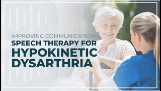 Improving Communication Speech Therapy for Hypokinetic Dysarthria [upl. by Aissatsan115]