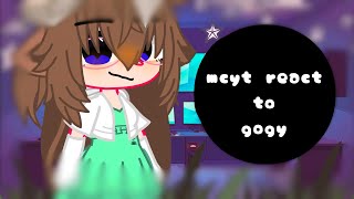 Mcyt react to George Royal Shroom Part1Enjoy ¡My AU¡ [upl. by Nameloc]