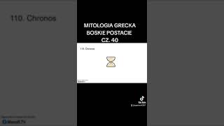 MITOLOGIA GRECKA BOSKIE POSTACIE CZ 40 [upl. by Ellerud]