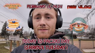 🥞 VLOG Today is Paczki Day Shrove Tuesday Feb 13 2024 [upl. by Ajay]