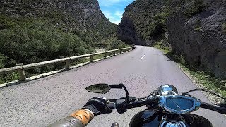 Gorges du Verdon ride 13  Castellane to Pont de Soleils  Provence France  road D952 [upl. by Dirk131]