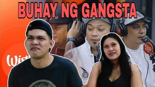 Hukbalahap of Tondo Tribe amp OG Sacred perform quotBuhay ng Gangstaquot LIVE on Wish 1075 Bus REACTION🔥 [upl. by Rajiv]