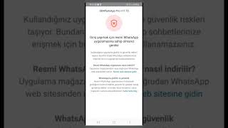 Giriş yapmak için resmi whatsapp uygulamasına sahip olmanız gerekir Hatasının çözümüGibimsi [upl. by Remus]