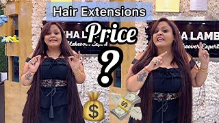 Nisha lambha hair extensions price [upl. by Olivann]