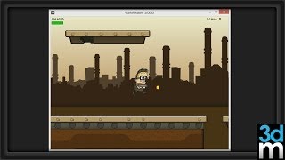 SideScrolling Platformer in GameMaker Studio Pt 1 3dm Promo [upl. by Droffig]