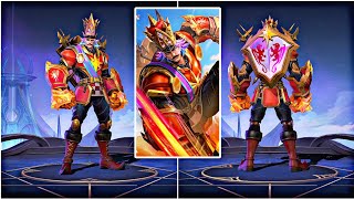 Gatotkaca Starlight Skin Gatotkaca New Skin Review  Mobile Legends GatotkacaNewSkin [upl. by Tufts349]