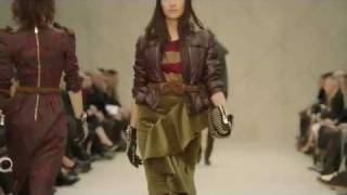 Burberry Prorsum Womenswear Autumn Winter 201213 LFW [upl. by Hurlbut369]