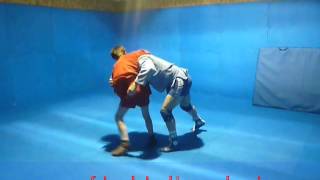 Russian Sambo wrestling lesson 3 [upl. by Landsman]