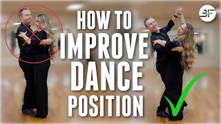 How to Improve Social Ballroom Dancing Basic Position [upl. by Shelia]