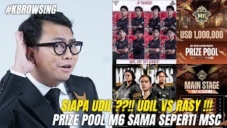 MENUNGGU UDIL VS RASY DI MPL MALAYSIAA  PRIZE POOL M6 kbrowsing [upl. by Tatiania]