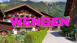 Wengen Switzerlands Most Breathtaking Summer Escape  2024 🇨🇭 [upl. by Newcomer]