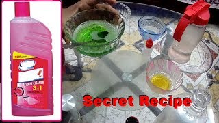 Antibacterial Floor Cleaner Making Secret Recipe Floor Cleaner making Method [upl. by Jennica]