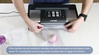 FRESKO V9 Vacuum Sealer Machine with Auto DryMoist Detection [upl. by Tedric501]