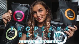 Tropeaka Review Not Sponsored Unboxing amp Taste Test Protein amp Supplements [upl. by Taggart242]