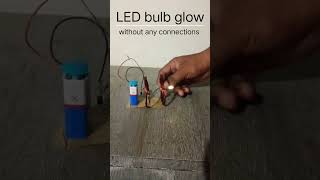 wireless power transfer system low budget project shorts [upl. by Cowan]