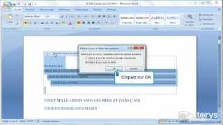 Comment insérer une table des matières automatique avec Word 2007 [upl. by Ohce917]