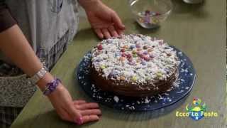 Ricetta Torta al Cocco ★ Allarme Torte ★ Come preparare torte per bambini  wwwEccoLaFestait [upl. by Assilak274]