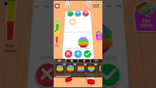 Fidget Trading All Levels Gameplay Walkthroughs Android iOS shorts [upl. by Schoening]