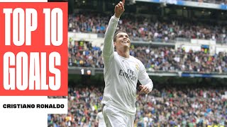 TOP 10 GOALS Cristiano Ronaldo LALIGA [upl. by Audrey]