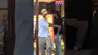 MALAIKA ARORA SON ARHAN KHAN SPOTTED AT BANDRA GIGI MOV [upl. by Halsey]