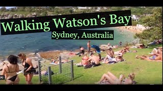 Walking Watsons Bay  Sydney Australia [upl. by Aicertal]