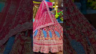 Exclusive Bridal Lehenga Design in Chandni Chowk lehenga chandanichowklehengashopping [upl. by Eneroc]