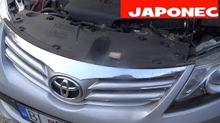 Toyota Avensis T27 how to change oil and oil filter 100 detailed [upl. by Jeremiah]