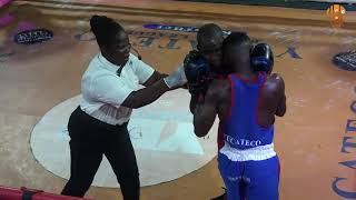 BOUT 238  GODSMAN AMAECHI VS ISMAIL ISA  MALE 635KG  YBL S2 WEEK 10  IKORODU LAGOS [upl. by Maddeu]