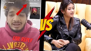 MUNAWAR FARUQUI LIVE REPLY TO ANJALI ARORA AND LIVE 800K RECORD BREAK [upl. by Munster643]