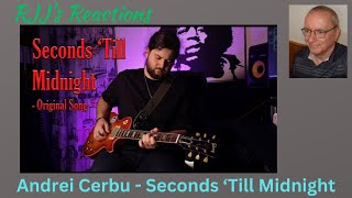 Andrei Cerbu Band  Seconds Till Midnight 🇨🇦 RJJs Reaction [upl. by Berriman]