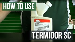 How To Use Termidor SC Termiticide and Ant Killer [upl. by Ecnarret238]