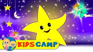 Twinkle Twinkle Little Star  More Nursery Rhymes And Kids Songs by KidsCamp [upl. by Ahsi]