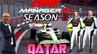 F1 Manager 24 Qatar Season 2 Real Time Strategy amp Racing Action  R47 [upl. by Erdman]