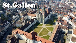 Sehenswürdigkeiten der Stadt StGallen Schweiz [upl. by Woolley661]