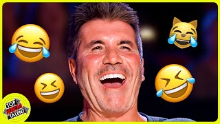 When Simon Cant STOP LAUGHING Funniest BGT Comedians [upl. by Eilrak]