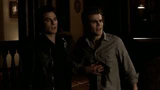 Frederick And Bethanne Attack Stefan And Damon  The Vampire Diaries 1x16 Scene [upl. by Eyahc]